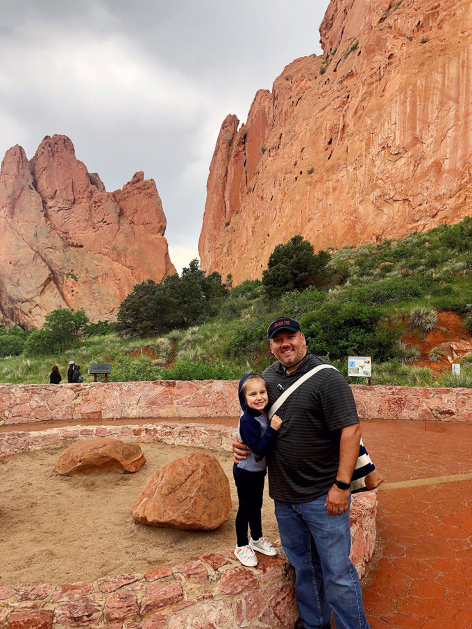 Garden of the Gods park in Colorado Springs