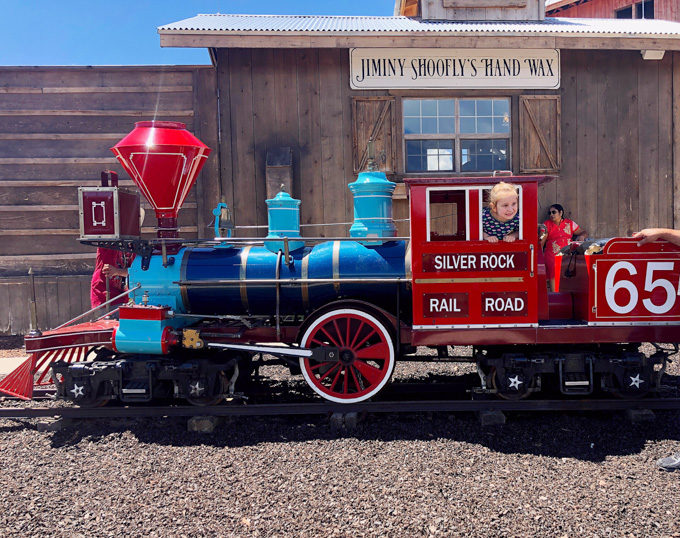 Kiddo train near Colorado Springs
