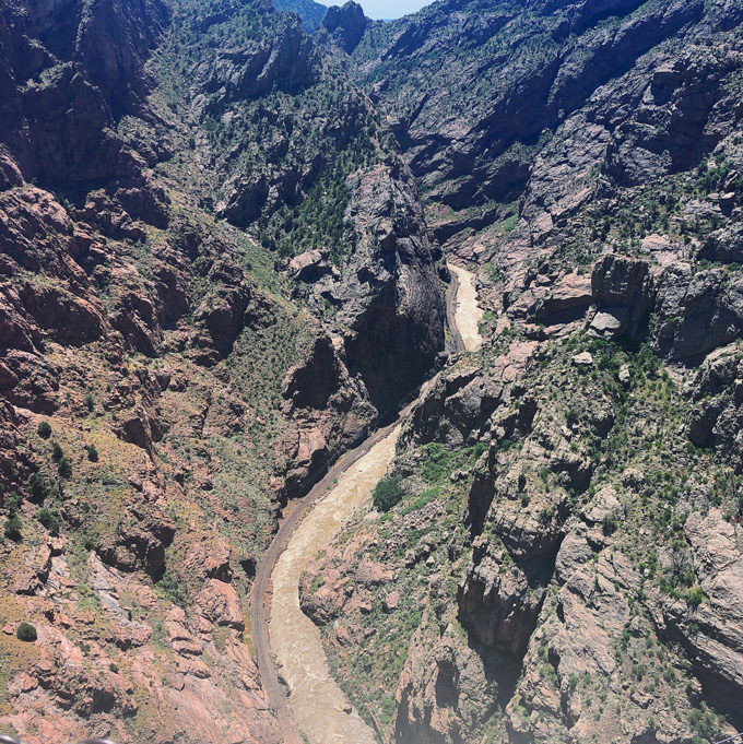 Royal Gorge Bridge near Colorado Springs