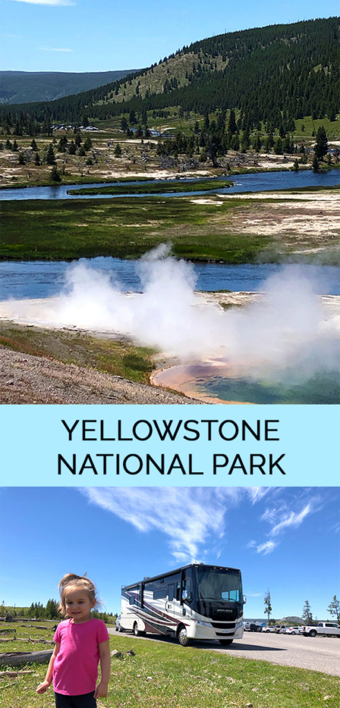 Yellowstone national park 2 image pinterest collage